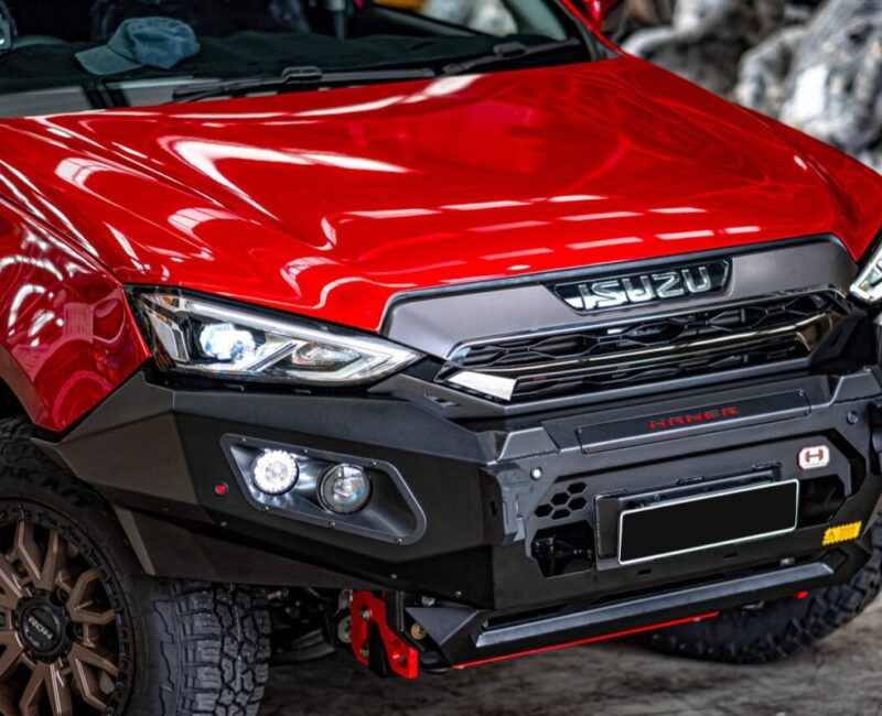 2021 Isuzu MUX Bull Bar – Hamer King Series Bull Bar