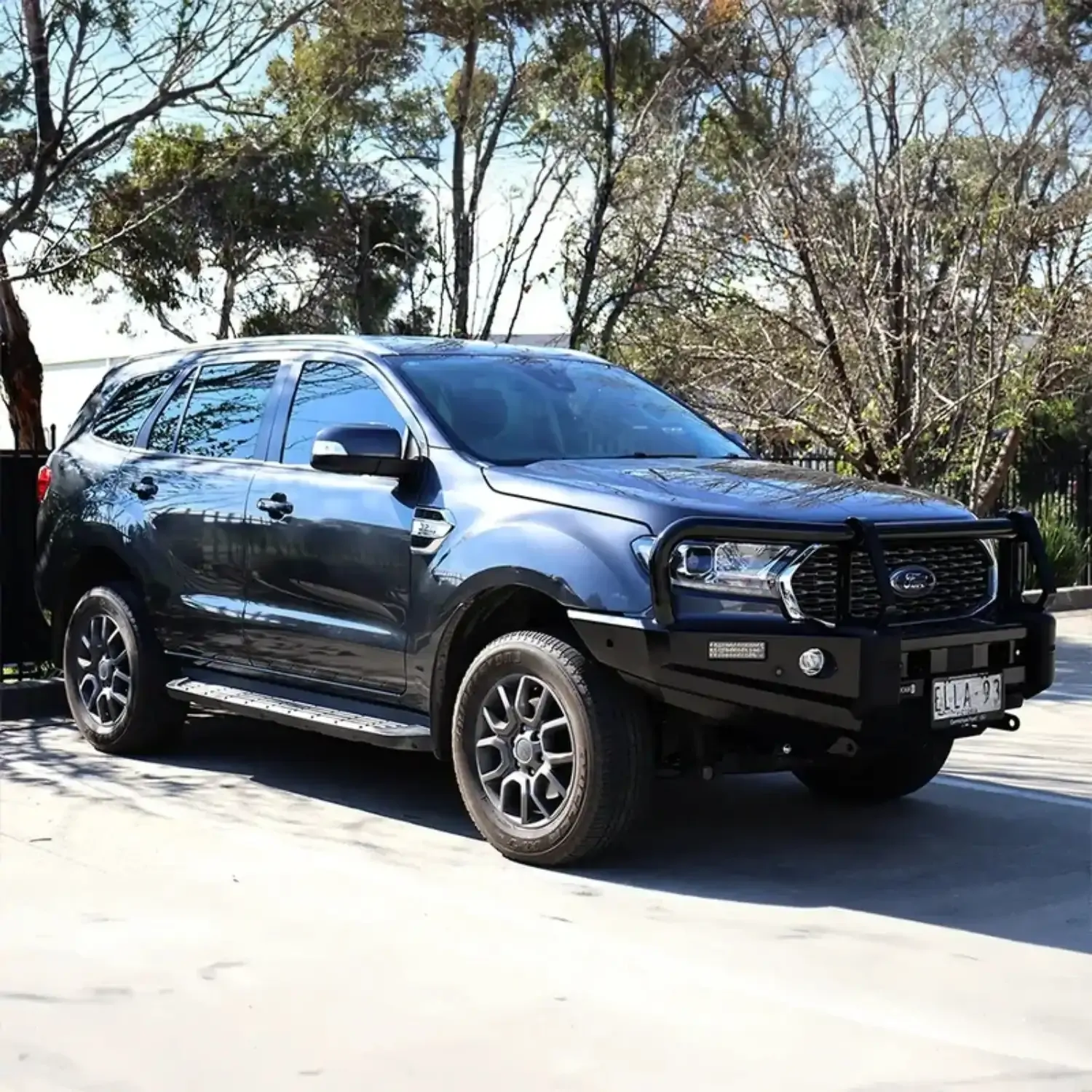 OCAM Deluxe Steel Bull Bar for Ford Everest UAII 2018-06/2022, Winch Compatible