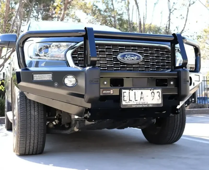 OCAM Deluxe Steel Bull Bar for Ford Everest UAII 2018-06/2022, Winch Compatible