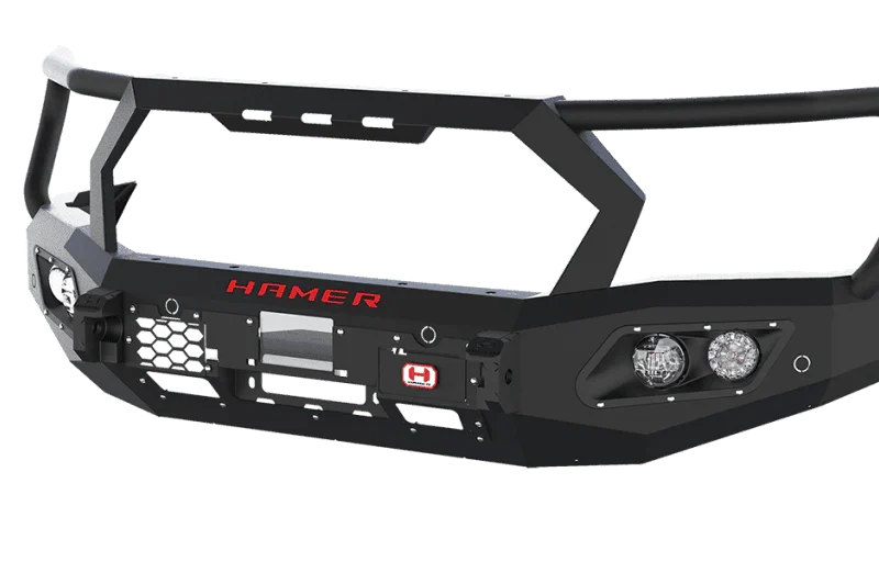Hamer AM106-PT King Series Plus Winch Bar for Nissan Navara Pro 4X 2020-on