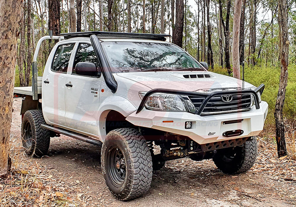 USED Toyota Hilux N70 11-15 Ambush Triple Hoop Bullbar - Image 6