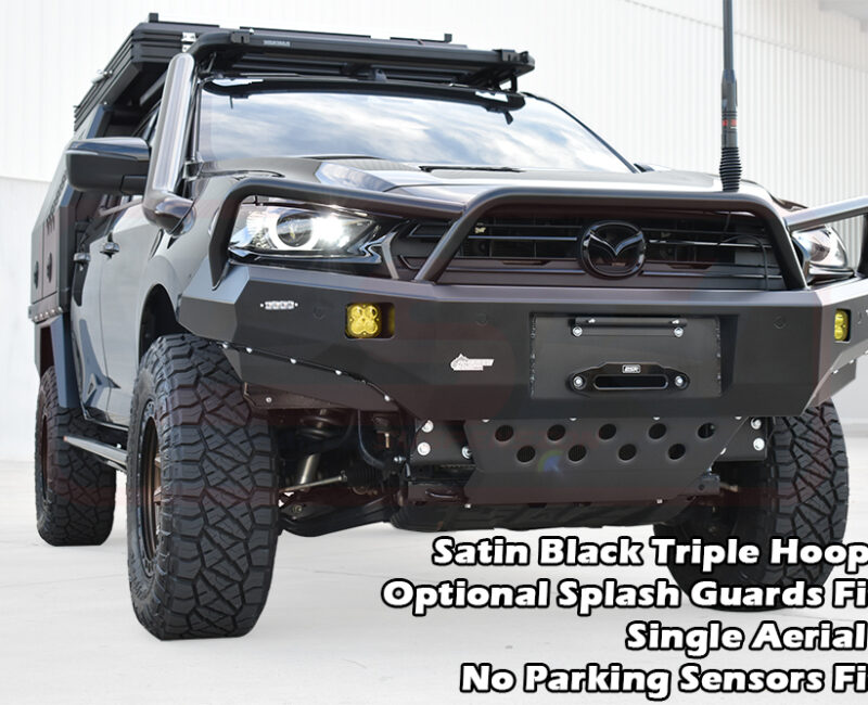 Mazda BT-50 TF 2021-2024 Ambush Triple Hoop USED Bullbar